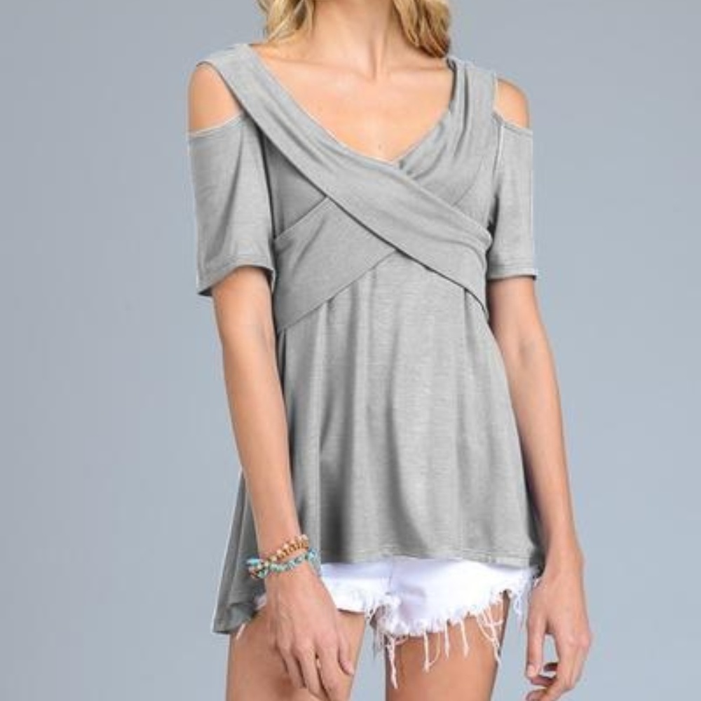 Cold Shoulder Top